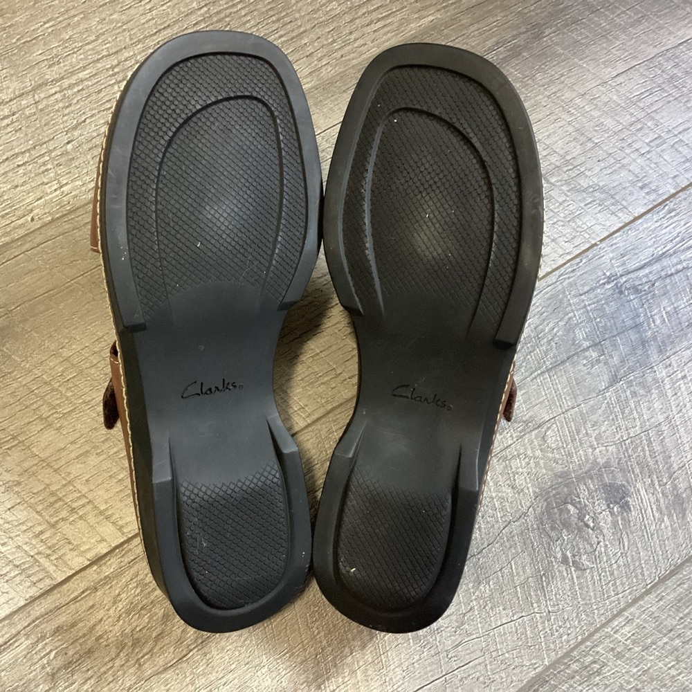 Clarks Hook And Loop Slides Size 7M - Picture 7 of 10